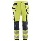 Werkbroek High Vis met 4-weg stretch 1997 - geel/zwart