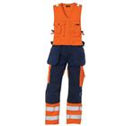 Overall Amerikaanse HIGH VIS 2653 - oranje/marineblauw