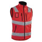 Softshell Vest High Vis 3049 - rood