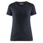 T-Shirt Dames 3304 - ronde hals - donkergrijs