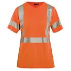 T-shirt Dames High Vis 3336 - ronde hals - oranje