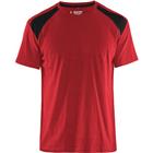 T-shirt Bi-Colour 3379 - rood/zwart