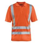 Poloshirt korte mouw knoopsluiting High Vis 3391- fluo oranje