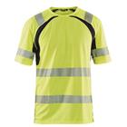 T-Shirt High Vis UV 3397 - zwart/fluo geel