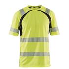 T-Shirt High Vis UV 3397 - zwart/fluo geel