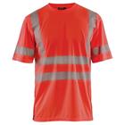 T-shirt High Vis UV korte mouw ronde hals 3420 - rood