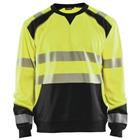 Sweatshirt High Vis 3541 - geel/zwart