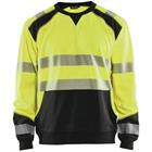 Sweatshirt High Vis 3541 - geel/zwart