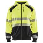 Sweatshirt Hooded High Vis 3546 - geel/zwart