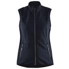 Bodywarmer Softshell Dames 3851 - donker marinblauw/zwart