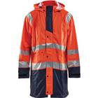 Regenjas High vis LEVEL 1 4324 - oranje/marineblauw