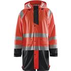 Regenjas High vis LEVEL 1 4324 - rood/zwart