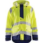 Regenjas High Vis Level 3 4327 - geel/marineblauw