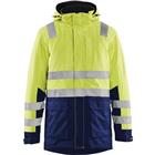 Shell Jack Evolution High Vis 4495 - geel/marineblauw