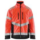 Winterjas High Vis 4780 - rood/zwart