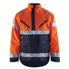 Winterjas High Vis 4827 - oranje/marineblauw