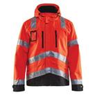 Jack Ongevoerd High Vis 4837 - rood/zwart