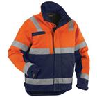 Winterjas High Vis 4862 - geel/marineblauw