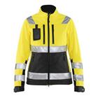 Jack Softshell Dames High Vis 4902 - geel/zwart