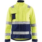 Jack Dames High Vis 4903 - geel/marineblauw