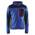 Vest Gebreid met softshell  High Vis 4930 - korenblauw/zwart