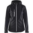 Jack softshell Dames 4919 - zwart/zilver