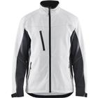 Jack Softshell 4950 - wit/donkergrijs