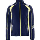 Vest Microfleece Visible 4993 - marineblauw/geel