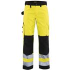 Werkbroek Dames High Vis zonder spijkerzak 7155 - geel/zwart