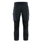 Service werkbroek Dames stretch 7159 - donker marineblauw/zwart