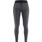 Onderbroek lang Dames, 100% Merino WARM 7201 - grijs/zwart