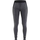 Onderbroek lang Dames, 100% Merino WARM 7201 - grijs/zwart