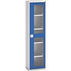 Kast Verso - transparante deuren - 4 legborden 525x350x2000 - Bott