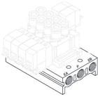 SMC Nederland SY Air manifold | SS5Y5-20-08-00F-Q