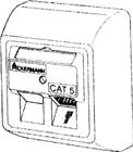 Ackermann Datacontactdoos twisted pair | 18856B7M