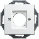 Balance Centraalplaat Neutrik  XLR-D SI-B XLR Basiselement met centrale afdekplaat 1 connector Zonder label wit 2CKA001724A4340