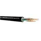 SuperCat 5 24 cat 5e U/UTP PE Zwart 4x2x24 AWG