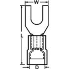 vorkschoen 6 mm2 m5 geel