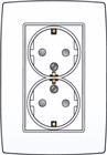 Niko Original Wandcontactdoos (WCD schakelmat.) | 101-67835