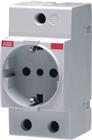 ABB System pro M compact Wandcontactdoos modulair | 2CSM110000R0701