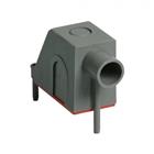 Penvast sparingsdoos gietbouw 90Â° 19mm met deksel