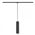 Enola GU10 hanglamp 1-fase hoogspanningsrail qpar51 50W 300x70mm zwart IP20 143960