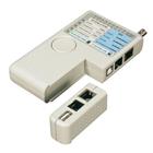 Kabeltester RJ11/RJ12 RJ45 BNC (25 en 50 Ohm) en USB 908CTR2