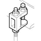 Swifts balkklem voor m10 max 2400n Klemstuk C-profiel staal FL2