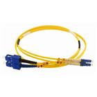 Patchkabel (glasvezel) duplex LC/SC OS2 1m Geel D3MCLC1M