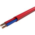 YR Dca S2 signaalkabel 2x0,8mm rood - 100mtr