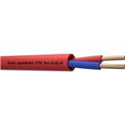 2700 signaalkabel Dca BM Rood 2x0,8mm - 100mtr