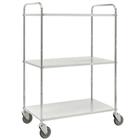 Magazijn trolley Legbord Licht - 3 plateaus - KONGAMEK