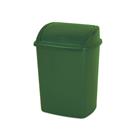 Afvalbak met Swing deksel 15 ltr | groen | VB 028418