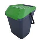 EasyMax 45 ltr | grijs, groen | VB 187874